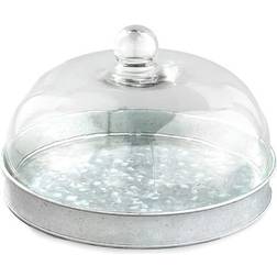 SkyMall Elegant Galvanized Cheese Dome