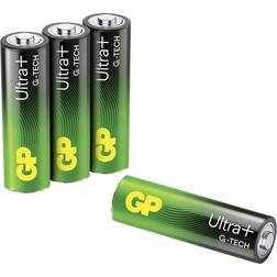 GP Batteries AA Alkaline Ultra Plus 1,5V 4 Stück