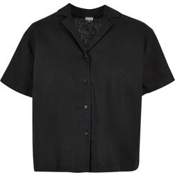 Urban Classics Bluse Schwarz Relaxed Fit für Damen