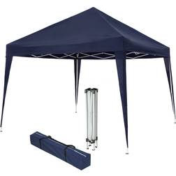 tectake Foldbar Havepavillon Linosa 3x3 m Blå