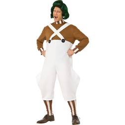 Rubies Mens Deluxe Oompa Loompa Fancy Dress Costume