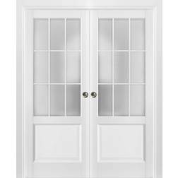 3309 Lite Frosted Interior Door Clear Glass S 0502-Y R (x82.7")