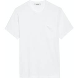 Zadig & Voltaire Stockholm Slub T-Shirt white