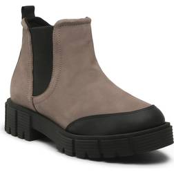 Caprice Women's Ankle Boot - Dk Taupe Nubuck