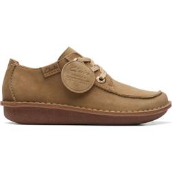 Clarks Funny Dream female Sneakers Sand Suede