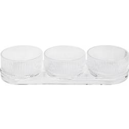 Stelton Pilastro Tapas-set Servierplatte Besteckset