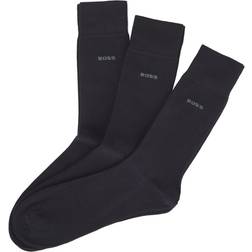 HUGO BOSS 3-pack RS Finest Soft Cotton Sock Blue 39/42 * Kampanj *