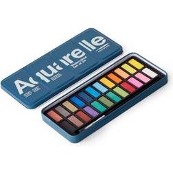 Printworks Watercolor Aquarelle Set Of 24 Vandfarver