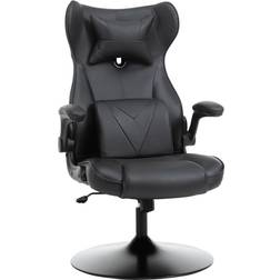 Vinsetto Gaming Chair Home Office Chair w/ Swivel Pedestal Base Lumbar Support