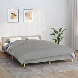vidaXL Weighted Grey 200 x 200 cm 9 kg Weight blanket Grey (200x200cm)