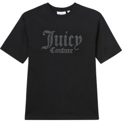 Juicy Couture youths diamante t-shirt black