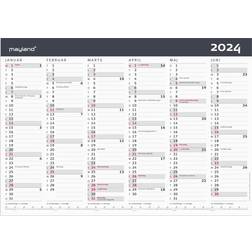 Tork Kontorkalender A3 Moderne 2024