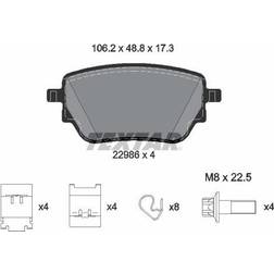 Textar TMD Friction Services GmbH 2298601 Bremsbelagsatz, Scheibenbremse