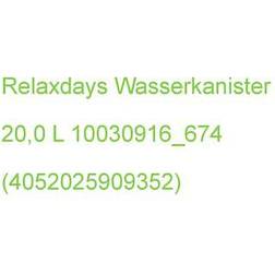 Relaxdays Wasserkanister 20,0 l