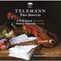 Erik Bosgraaf Telemann: Trio Sonatas CD (Vinyl)