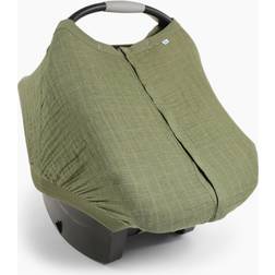 Little Unicorn Cotton Muslin Car Seat Canopy Fern