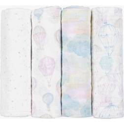 Aden + Anais Organic Cotton Swaddles 4-pack Above the Clouds