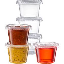 Jello shot cups with lids Kitchen Container