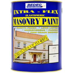 Bedec Extra Flex Masonry Paint - 5 Black