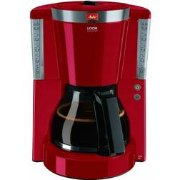 Melitta 1011-00 Caffettiera con Filtro Look IV Selection - Rossa