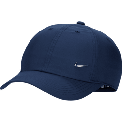 NIKE Kid's Dri-FIT Club Unstructured Metal Swoosh Cap - Midnight Navy