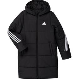 adidas 3-Stripes Padded Jacka Black