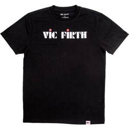 Vic Firth Black Logo Tee T-Shirt