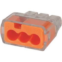 Ideal 33 Orange In-Sure 3-Port Connectors 100-Pack