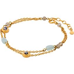 Pernille Corydon Autumn Sky Bracelet - Gold/Multicolour