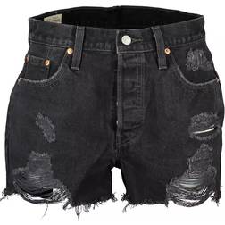 Levi's 501 Original Shorts - Black Denim