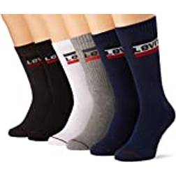 Levi's Sports Socks Regular Cut Logo - Black/White/Grey/Navy Blue