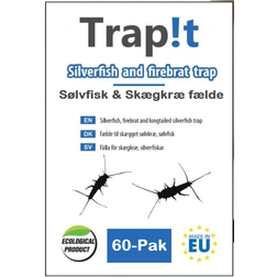 Trapit Sølvfisk & Skægkræ Fælde 60stk