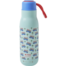 Rice Stainless Steel Drinking Bottle Cars Print