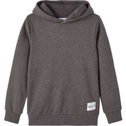 Name It Temmo Hoodie - Dark Grey Melange (13214927)