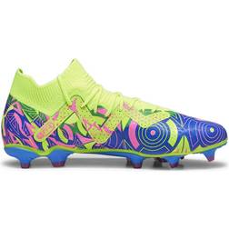 Puma Future Match Energy FG/AG M - Ultra Blue/Yellow Alert/Luminous Pink