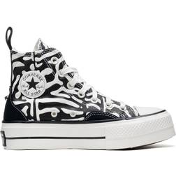 Converse Chuck Taylor All Star Lift Platform High Animal Mix W - Black/Egret