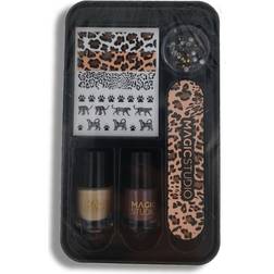 Magic Studio Safari Savage Nail Art set 6 pz