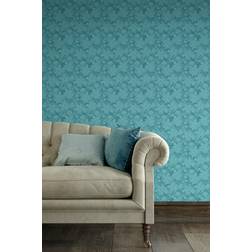 Hoopla Walls Paisley Matt Wallpaper