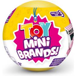 Mini Brands 5 Surprises Series 3 Toy – overraskelsesbold med 5 overraskelser