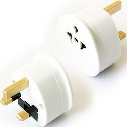 Loops 240V UK Plug to All Continents Socket Travel Adapter Converter EU USA Asia 13A