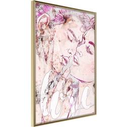 Artgeist Inramad Tavla Colourful Fascination 30x45 Guldram Poster