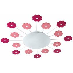 Loops Colour Ceiling Flush Light