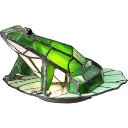Loops Frog Lily Green Table Lamp 13.2cm