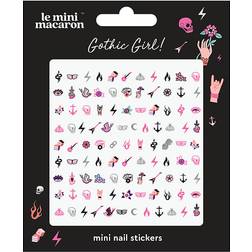 Le Mini Macaron Nail Art Stickers - Gothic Girl