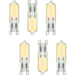 Litecraft Light Bulb G9 Capsule 2W COB Natural White LED 6 Pack