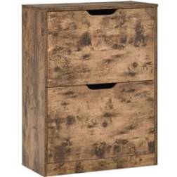 Homcom 2 Drawer Shoe Rack