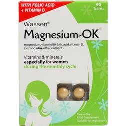 Wassen We Support Monthly Cycle. MAGNESIUM OK 90 pcs