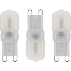 Litecraft Pack of 3 G9 LED Capsule Light Bulbs Natural White