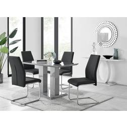 Furniturebox Furniturebox Imperia 4 Gloss Dining Set