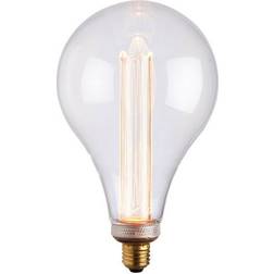 Loops VINTAGE LED Filament Light Bulb CLEAR GLASS E27 Screw 2.5W XL 243mm x 148mm Lamp